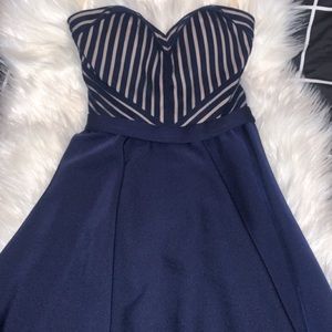 Strapless Mini Dress